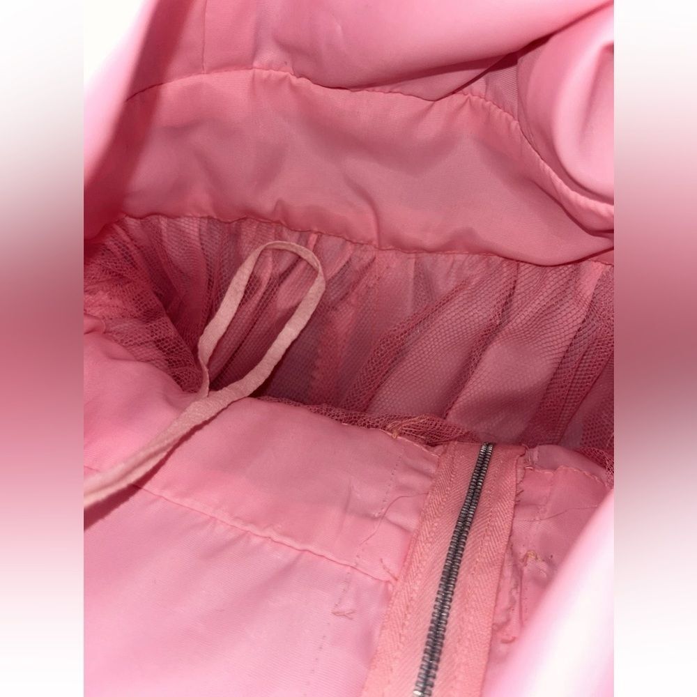 Vintage 1950s-1960s Era Mike Benet Dress Pink Ballgown 6 - Picture 14 of 14